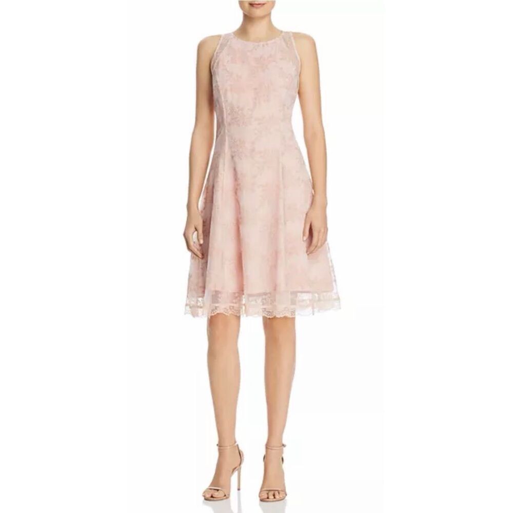 nanette Nanette Lepore Embroidered Mesh Dress Size 10